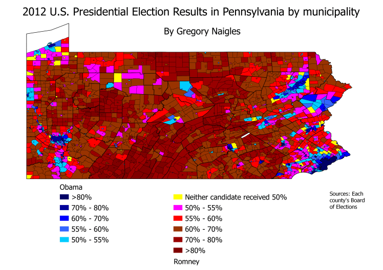 PA 12Pres results