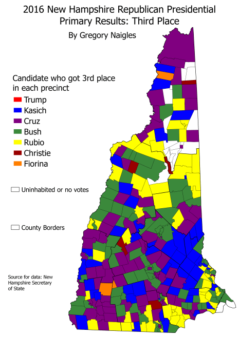 NH 16PrezPrimRep results 3rd place
