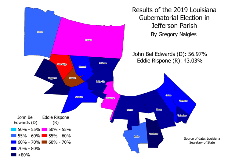 LA 19Gov JeffPar results